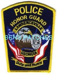 GEORGIA,LAWRENCEVILLE POLICE HONOR GUARD 1_wm